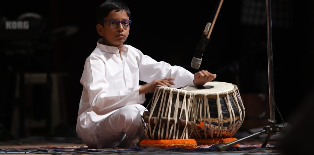 kids Playing tabla