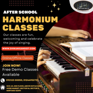 online harmonium classes in Gurgaon.