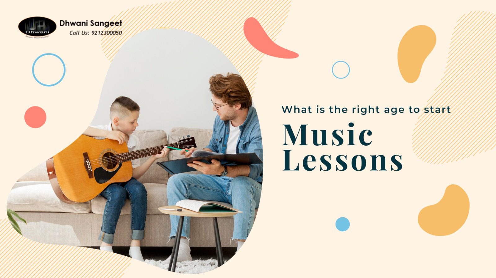 What is the Right Age to Start Music Lessons | Dhwani Sangeet