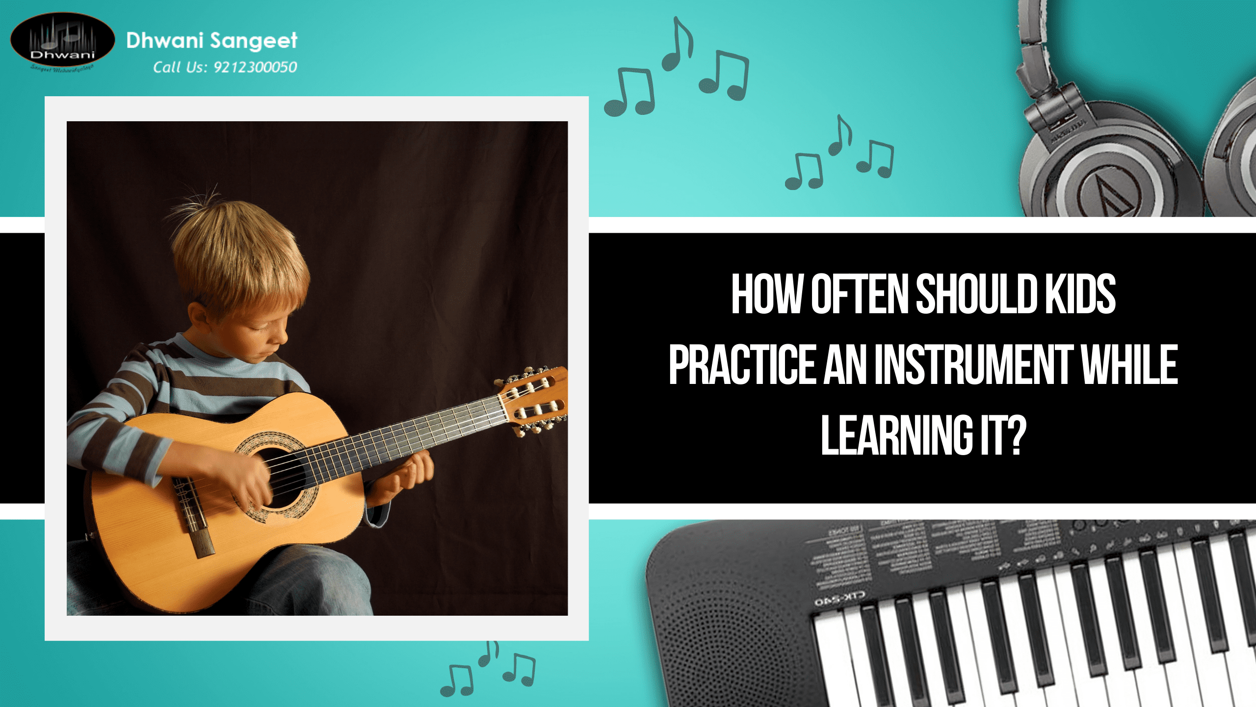 How often should kids practice an instrument while learning