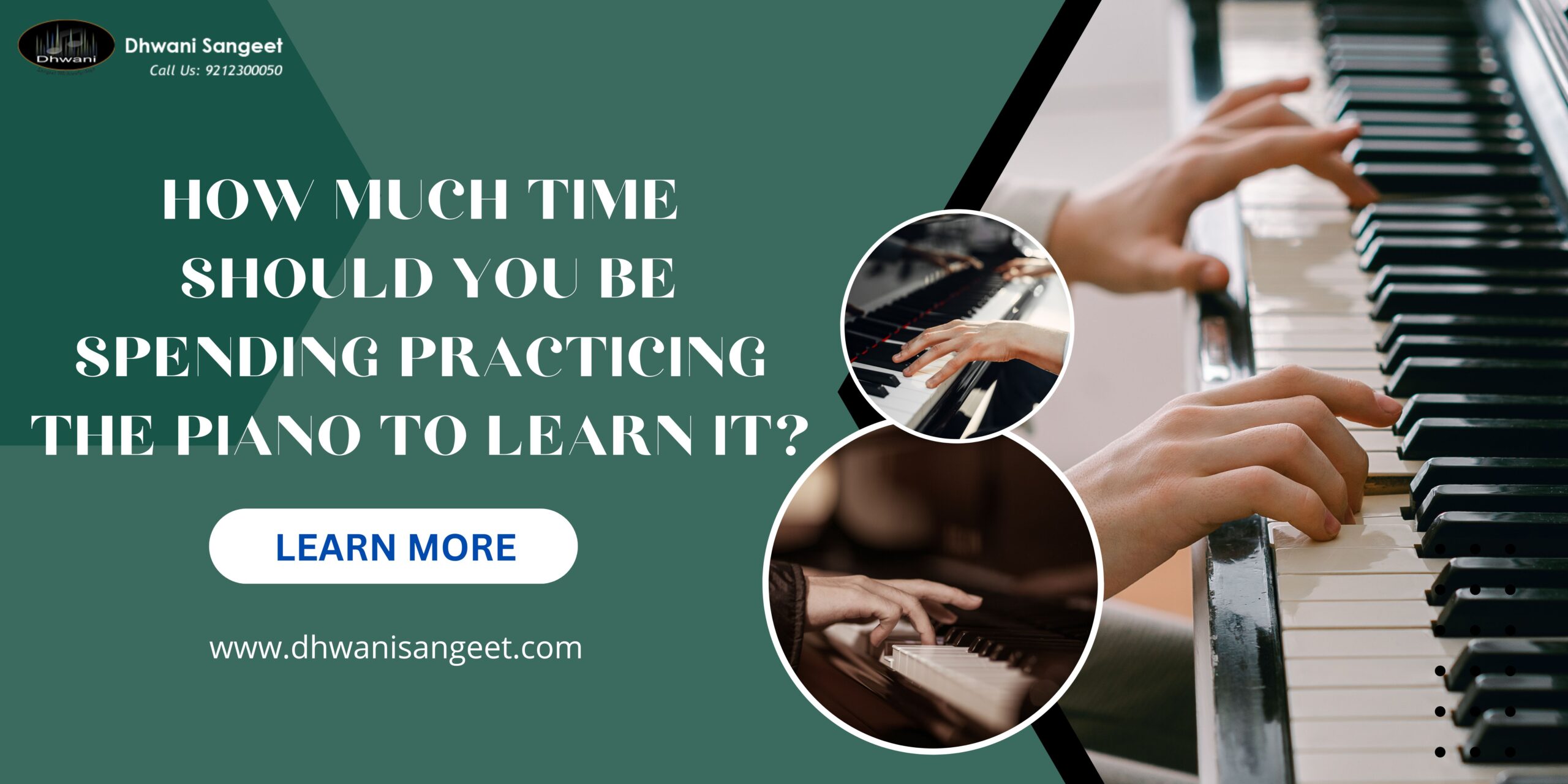 How much time should you be spending practicing the piano to learn it