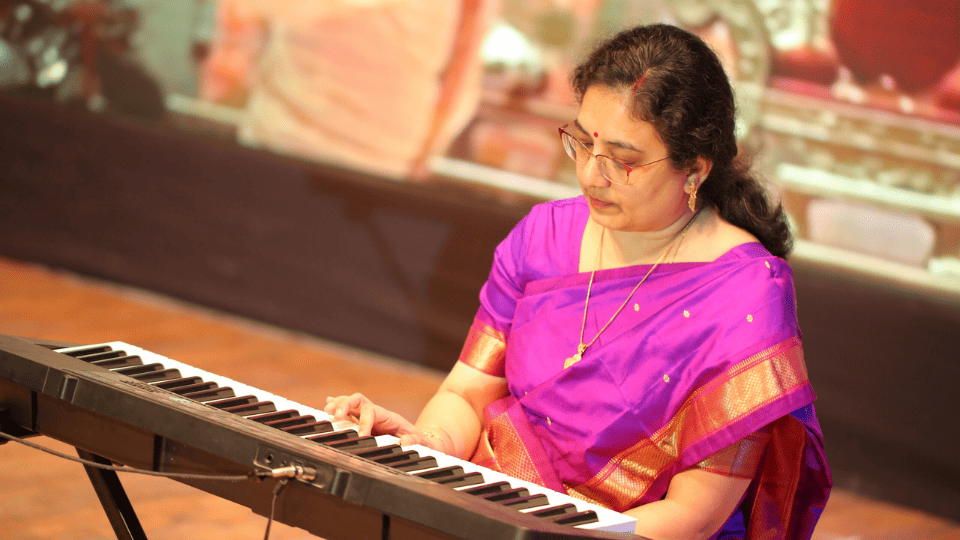 Keyboard Performance - Dhwani Kala Mahotsav Keyboard classes in Gurgaon | Dhwani Sangeet