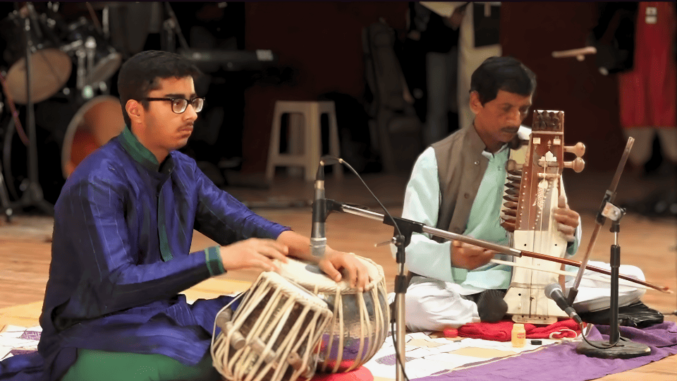 Tabla With Sarangi Dhwani Kala Mahotsav | Best tabla classes near me | Dhwani Sangeet