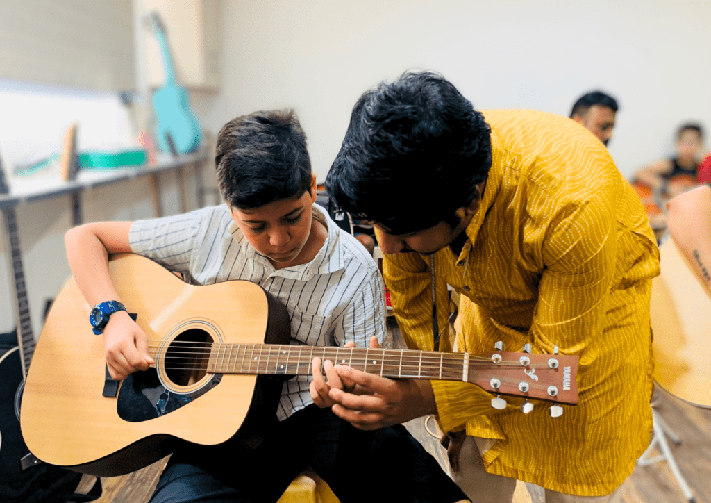 <p>Dhwani hosts intensive workshops & masterclasses by renowned artists. These sessions go beyond routine training, deepening skills, refining techniques & inspiring students with real-world knowledge and expert guidance.</p>