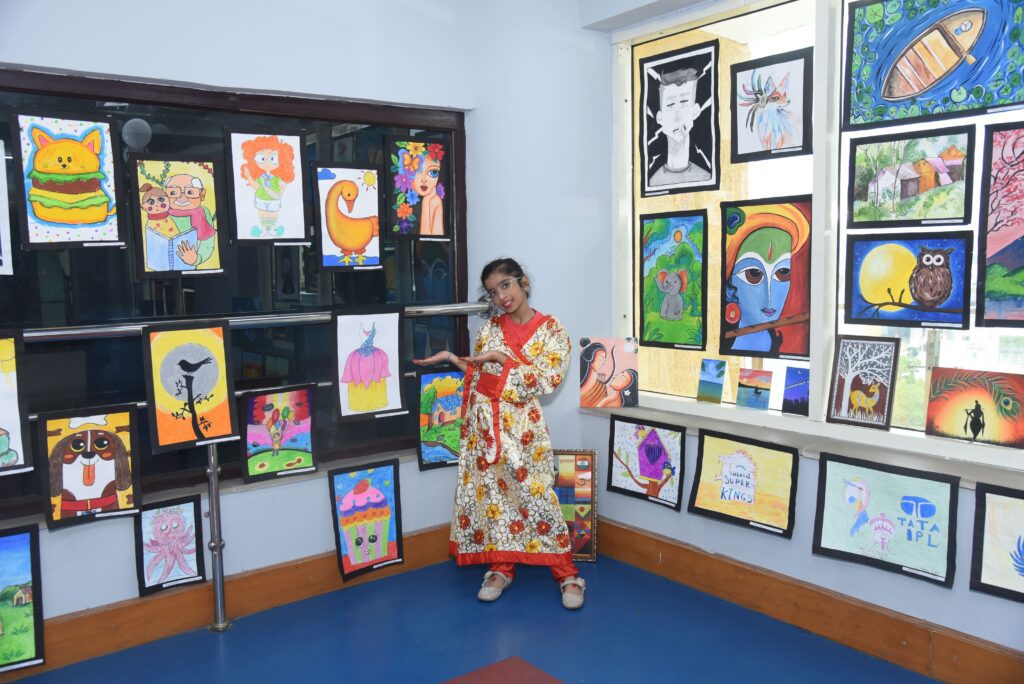 Fine Art Exebiution - drawing classes in Gurgaon | Dhwani Sangeet