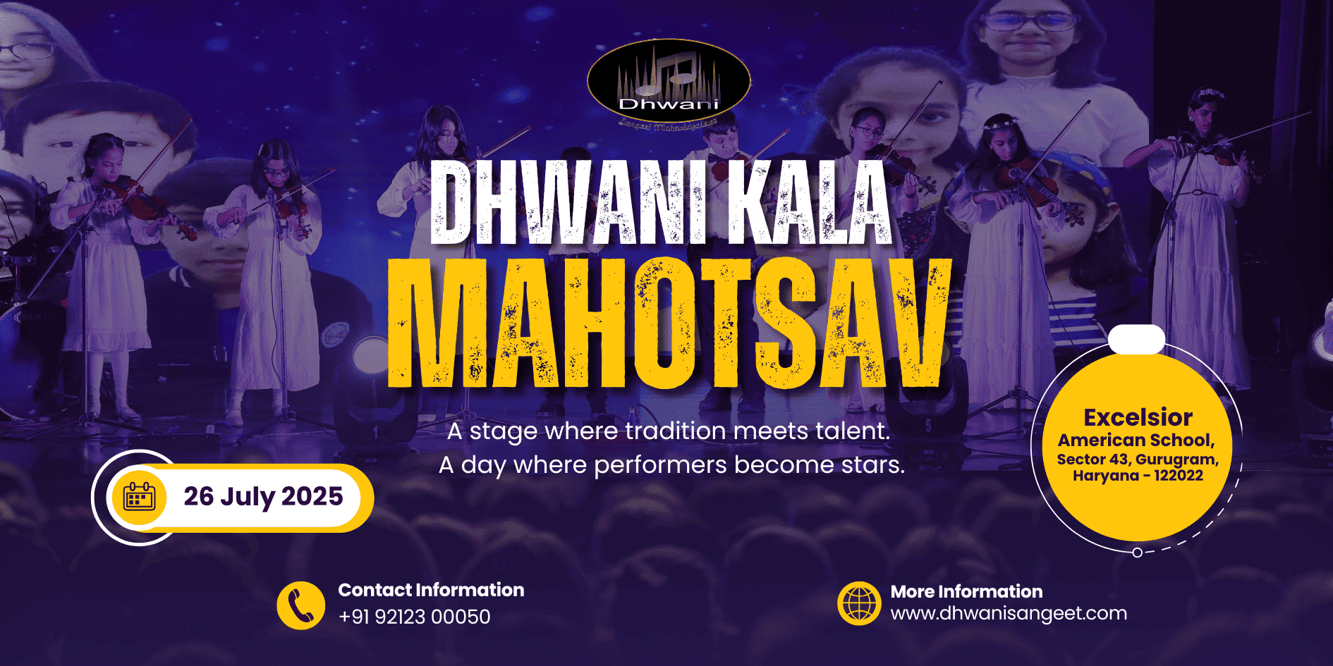 Dhwani Kala Mahotsav 2025 | Dhwani Sangeet